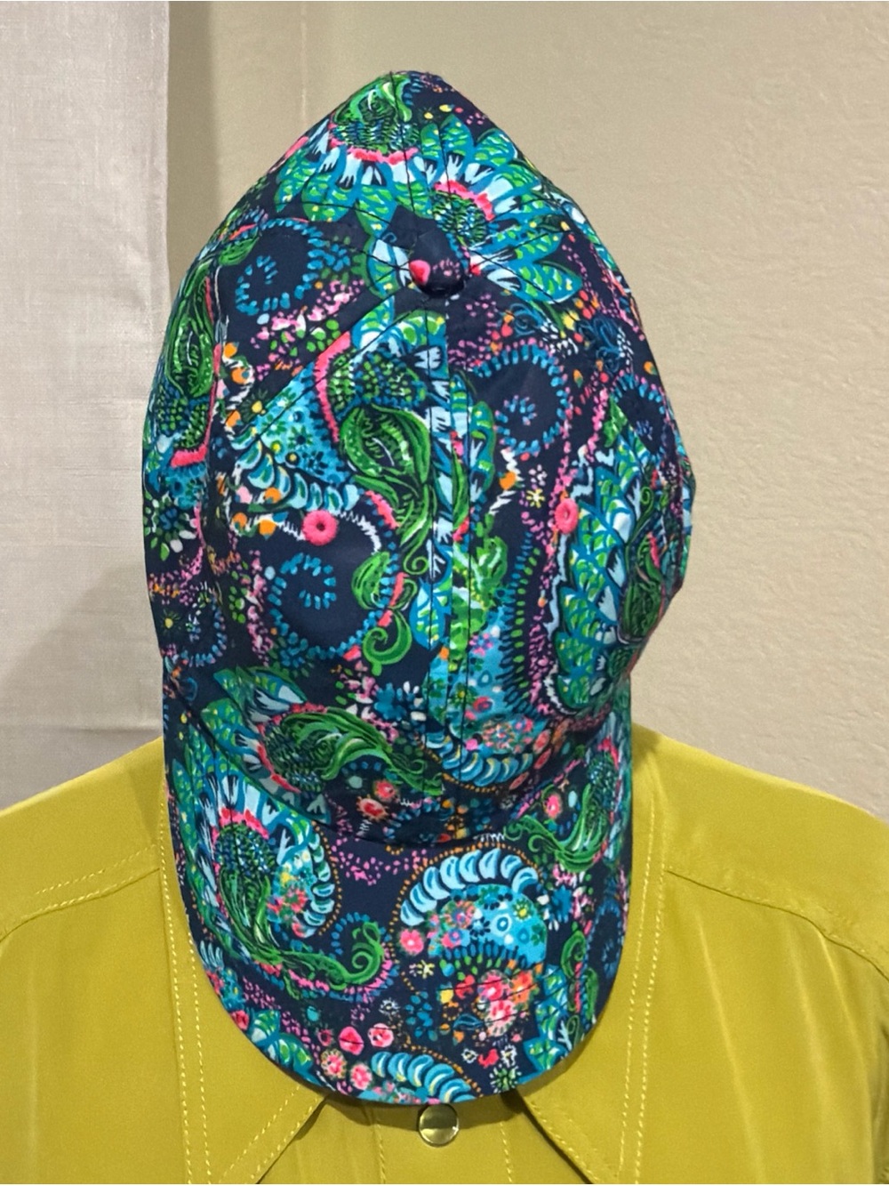 Lilly Pulitzer Run Around Hat - Take Me To The Sea Adjustable Strap